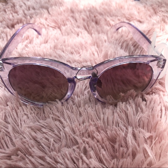 New oval Sunnies retro sunglasses lavender - Picture 6 of 7